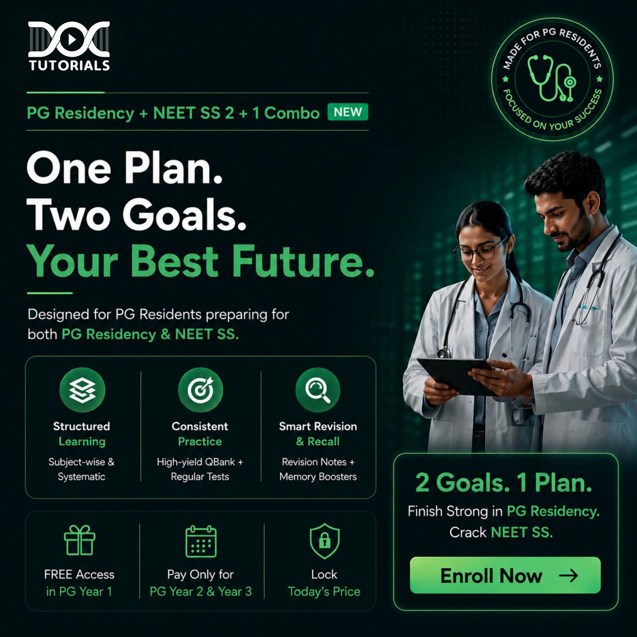 PG Residency 2+1 Plan
