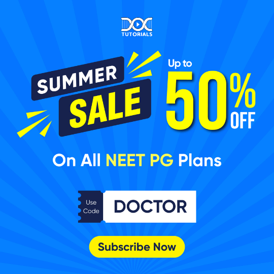 NEET PG Summer Sale 50% Sale