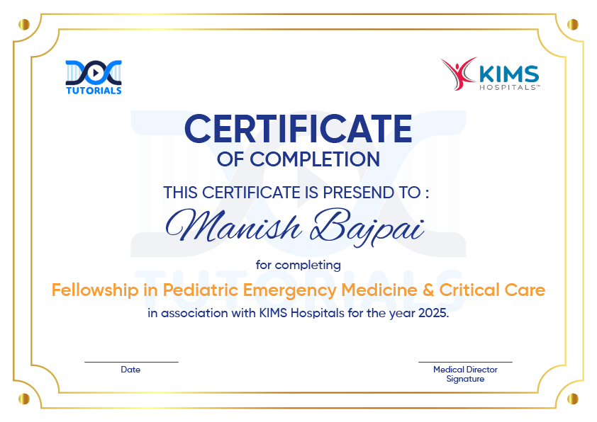 Pediatric Emergency Medicine Critical Care