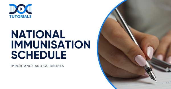 National Immunisation Schedule