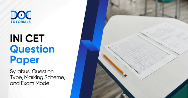 INI CET Question Paper