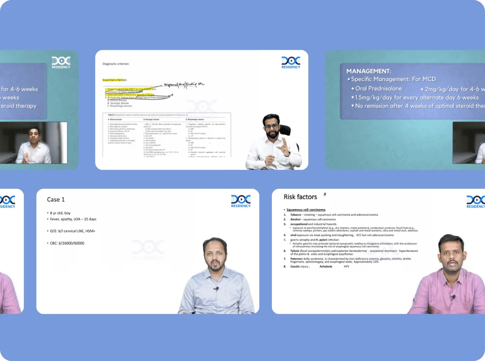 PG residency Patient history taking