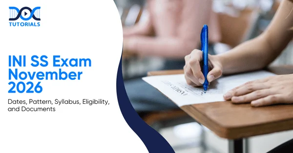 INI SS Exam November 2026