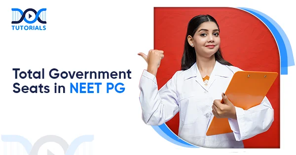 Total Government seats in NEET PG
