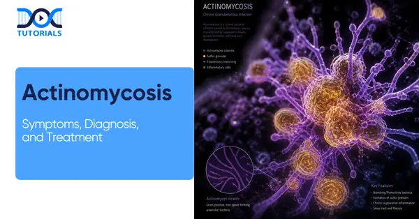 Actinomycosis Symptoms