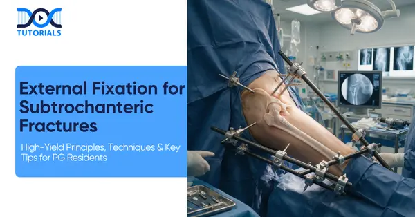 External Fixation for Subtrochanteric Fractures