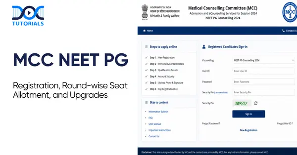 MCC NEET PG