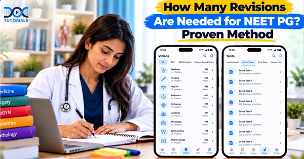 How Many Revisions Are Needed for NEET PG