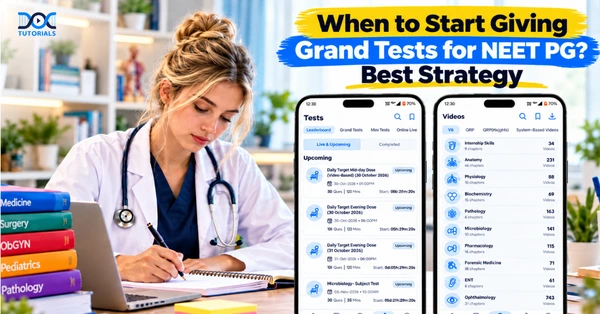 when to start giving Grand Tests